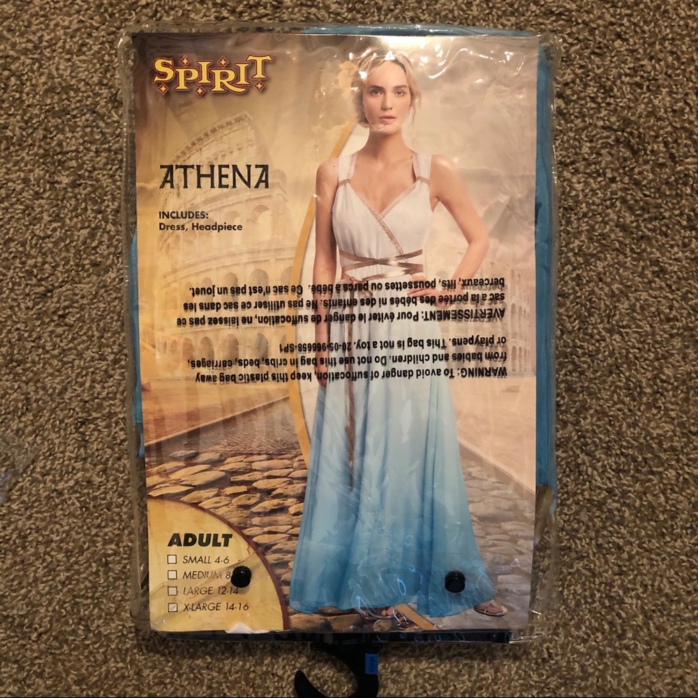 New Athena costume